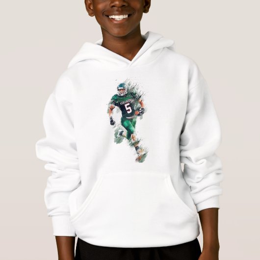 Football Hoodie (Vorderseite)