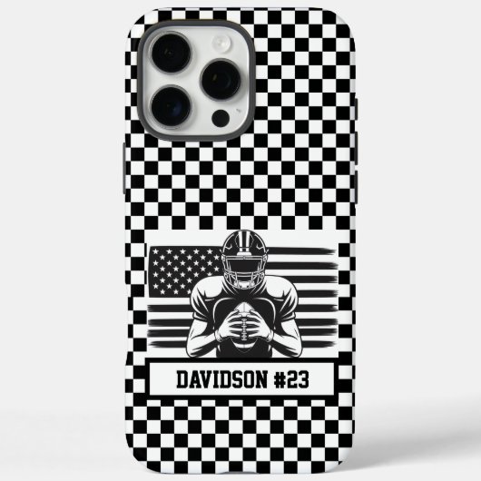 Football iPhone / iPad case (Rückseite)