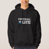 Football is life hoodie (Vorderseite)