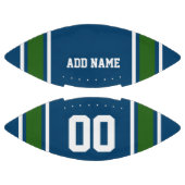 Football Jersey Blue|Green Personalisiert (Paneele)