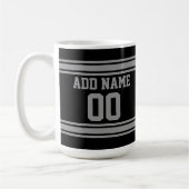 Football Jersey - Mit Ihren Informationen individu Kaffeetasse (Links)