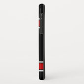 Football Jersey Personalisierter Name Case-Mate iPhone Hülle (Hinten/Links)