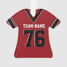 Football Jersey Red Uniform mit Foto