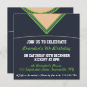 Football Jersey Themed Party Einladung Template, L (Vorne/Hinten)