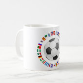 FOOTBALL KAFFEETASSE (Vorderseite Links)