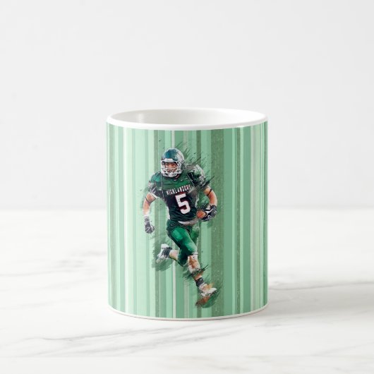Football Kaffeetasse (Mittel)