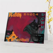 FOOTBALL KARTE (Gelbe Blume)