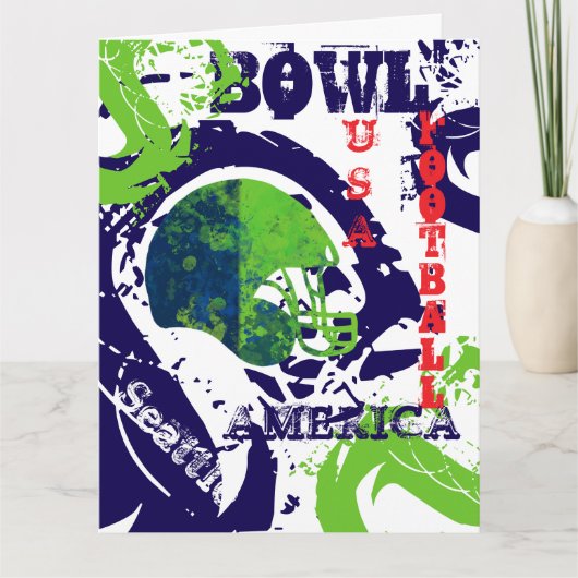 FOOTBALL KARTE (Vorderseite)