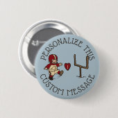 Football Kick Heart Button (Vorne & Hinten)