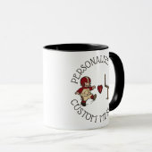 Football Kick Heart Tasse (VorderseiteRechts)