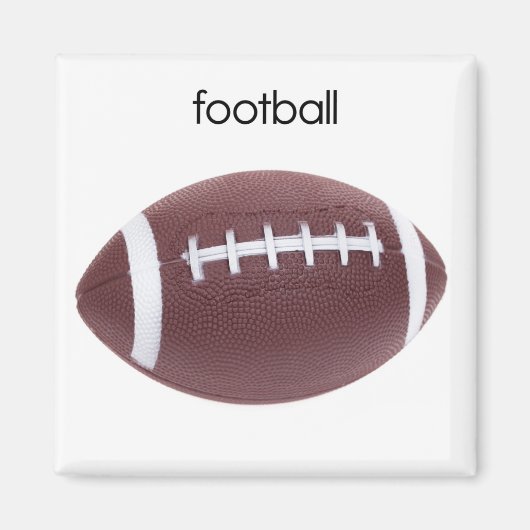 Football Kühlschrank Magnet (Vorne)