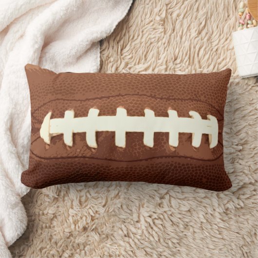 Football Laces Graphic Lendenkissen (Decke)