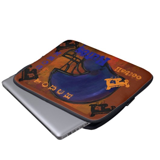 FOOTBALL LAPTOPSCHUTZHÜLLE (Vorne Knopf)