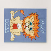 Football Lion Puzzle (Horizontal)