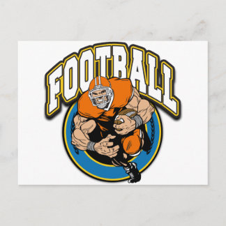 Football-Logo Postkarte