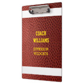 Football Look Personalisiert Klemmbrett (Links)