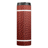 Football Look Personalisiert Thermal Tumbler Thermosbecher (Rückseite)