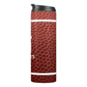 Football Look Personalisiert Thermal Tumbler Thermosbecher (Nach rechts gedreht)