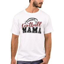 Football Mama Anpassbares Shirt