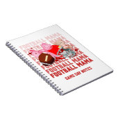 FOOTBALL MAMA Coquette Mama Game Day Notes Notizblock (Rechte Seite)