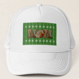 Football Mama Football Field Truckerkappe