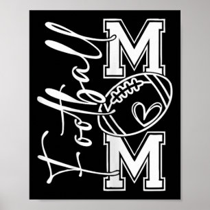 Football Mama Football Mama Fußball Mama Fußball F Poster
