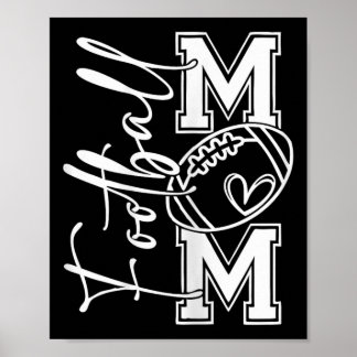 Football Mama Football Mama Fußball Mama Fußball F Poster