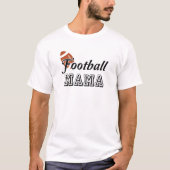Football Mama ,Momma Love You To The End Zone And T-Shirt (Vorderseite)