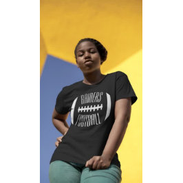 Football Mama Name Team Niedlich Game Day T-Shirt