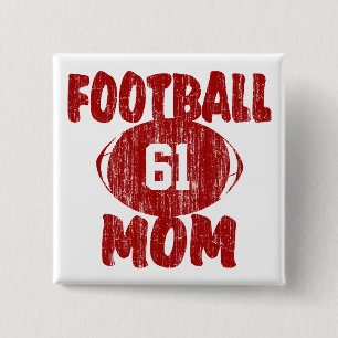 Football Mama Red Button