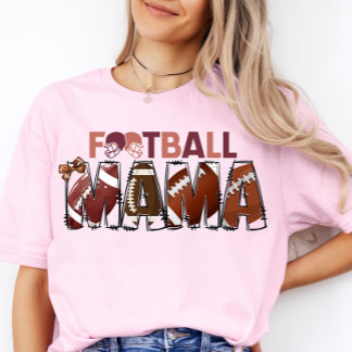 Football Mama Shirt Cheer Mama Game Day T-Shirt Fo