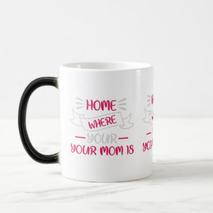 Football Mama Sports Mom klassische Typografie Kaf Verwandlungstasse