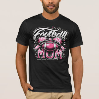 Football Mama T - Shirt für Mamas des Stolz Game D