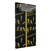 FOOTBALL MINI CLIPBOARD DESIGN KLEMMBRETT (Schrägansicht)