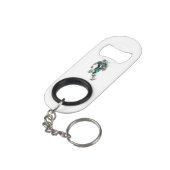 Football Mini Flaschenöffner (Rückseite Schrägansicht)