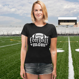 Football Mom, Funny Mom of The Football T-Shirt
