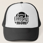 Football Mom, Funny Mom of The Football Truckerkappe (Vorderseite)