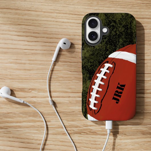 Football Monogram Case-Mate iPhone Hülle