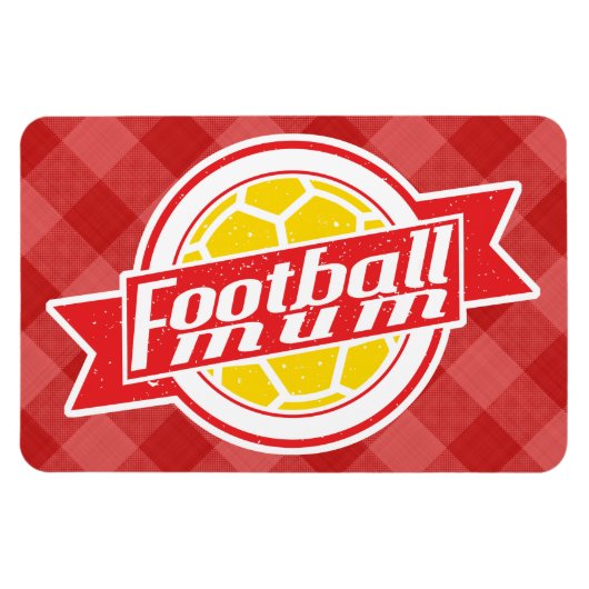 Football Mum Magnet (Horizontal)
