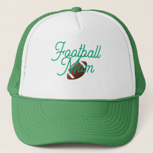 Football-Mutter Kappe Grün und Weiß