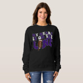 Football My Heart Is On The Line Offensive Lineman Sweatshirt (Vorne ganz)