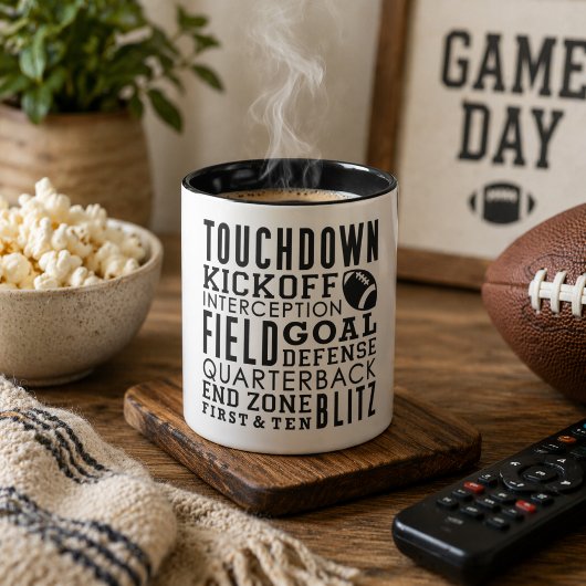Football-Nutzungsbedingungen Tasse