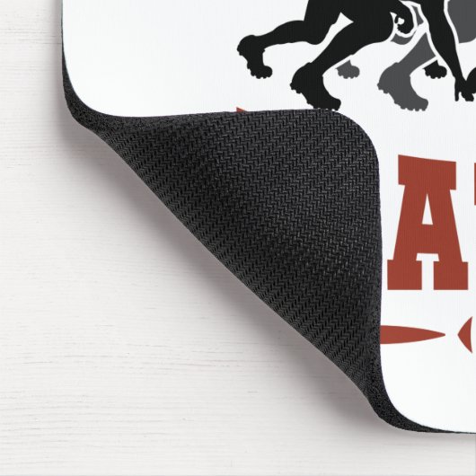 Football Offensive Lineman Pancake Platon Mousepad