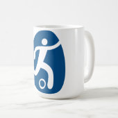 Football, Olimpico, Sports Kaffeetasse (VorderseiteRechts)