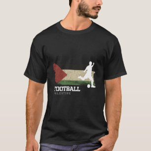 Football Palestine Flag Football Team Fußball Play T-Shirt