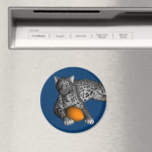 Football Panther Magnet (In Situ (Geschirrspüler))