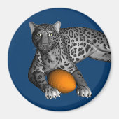 Football Panther Magnet (Vorne)