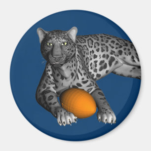 Football Panther Magnet