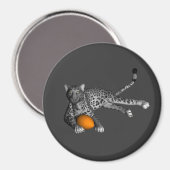 Football Panther Magnet (Vorderseite/Rückseite)