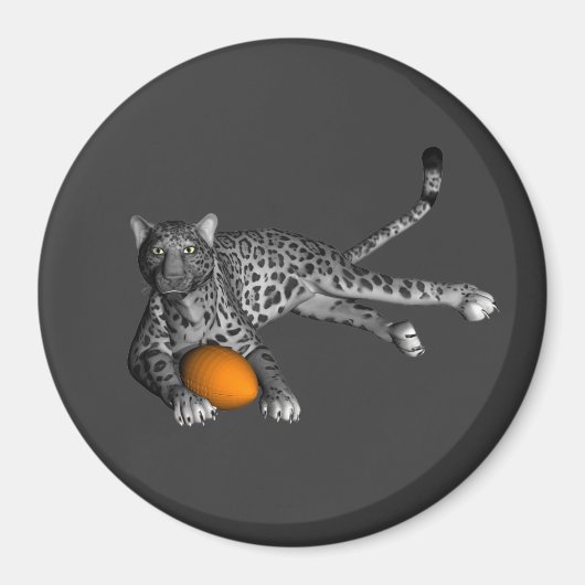 Football Panther Magnet (Vorne)